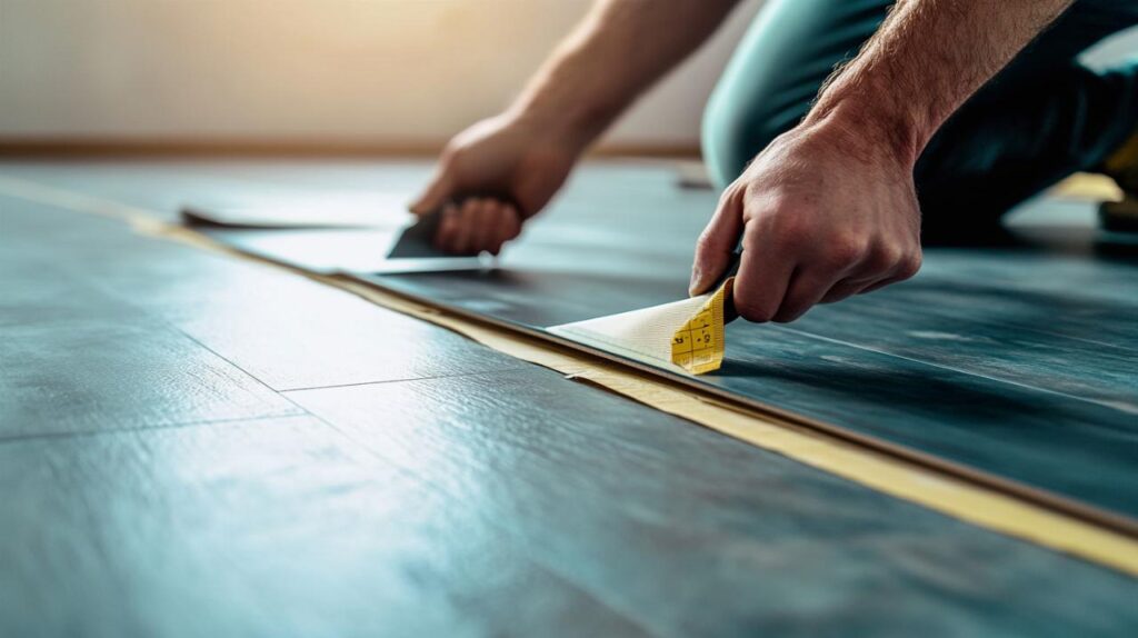 Transformation de votre sol : La méthode fiable pour coller du PVC sur du carrelage existant