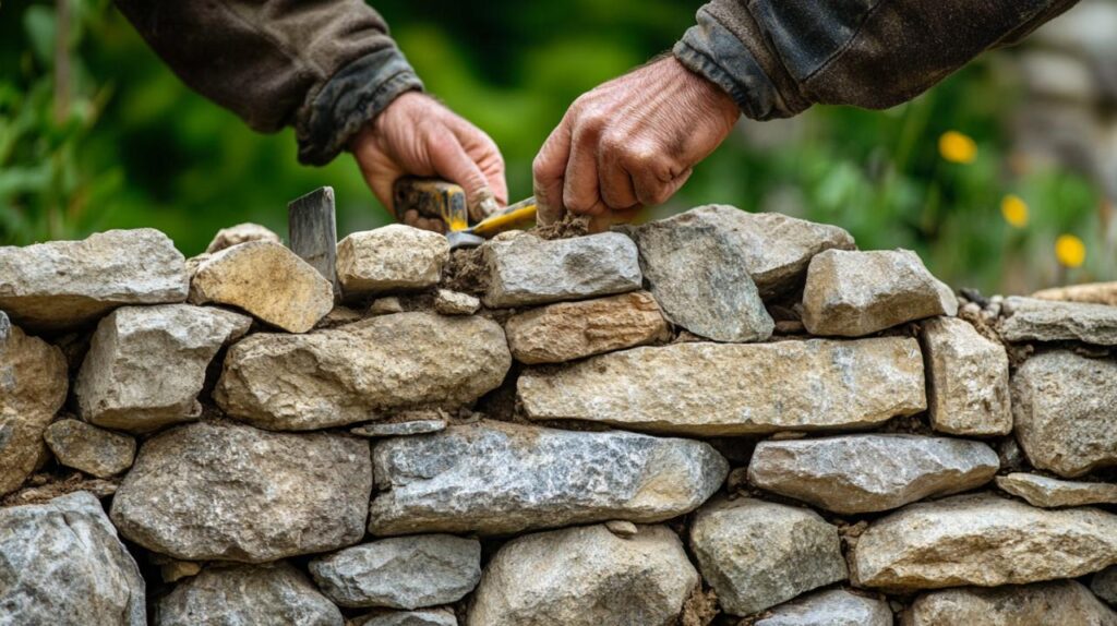 Mur en pierre sèche : méthodes et conseils pour une réalisation parfaite